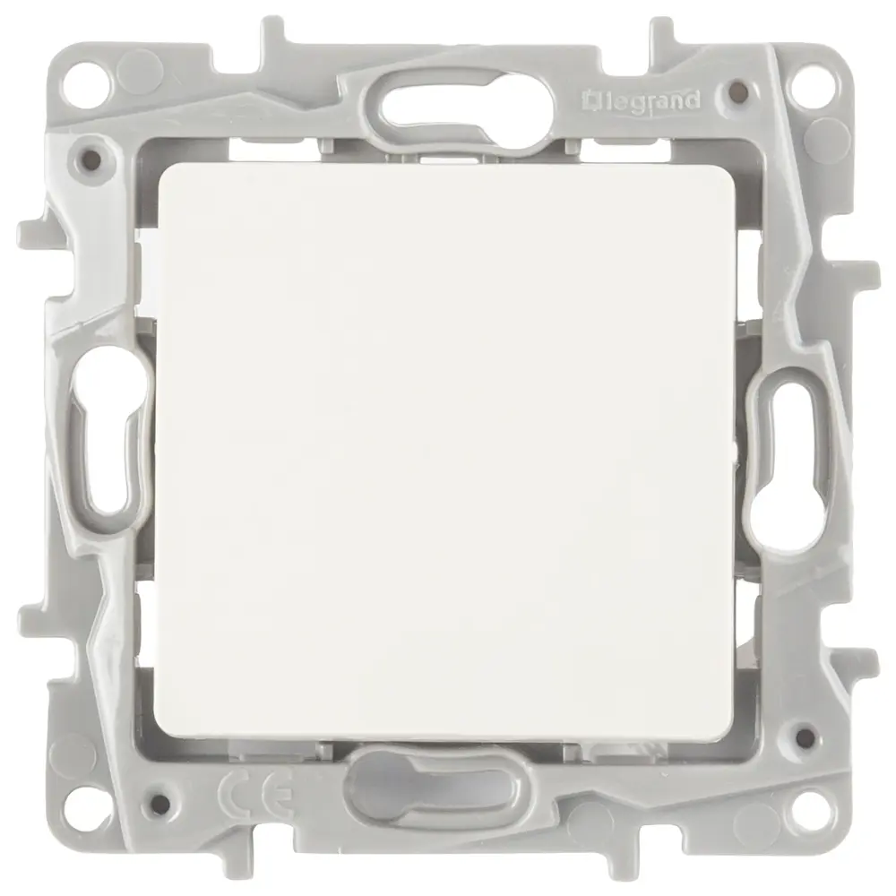 Выключатель Legrand Etika одноклавишный для скрытого монтажа в цвете слоновая кость 17356345 STLM-1114453