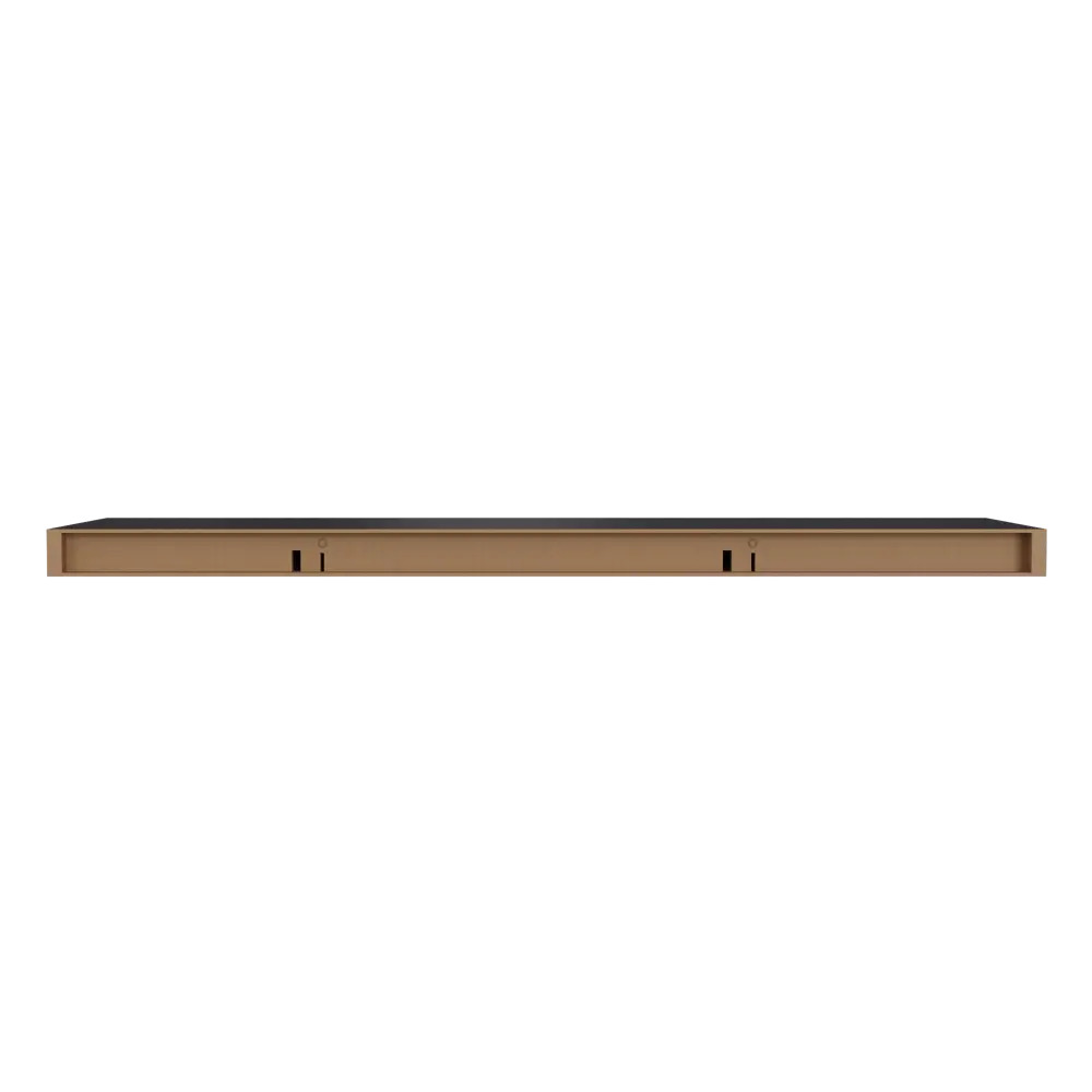 Полка настенная Spaceo Paris 80x23.5 см МДФ цвет чёрный STLM-2166560 - Вид №5