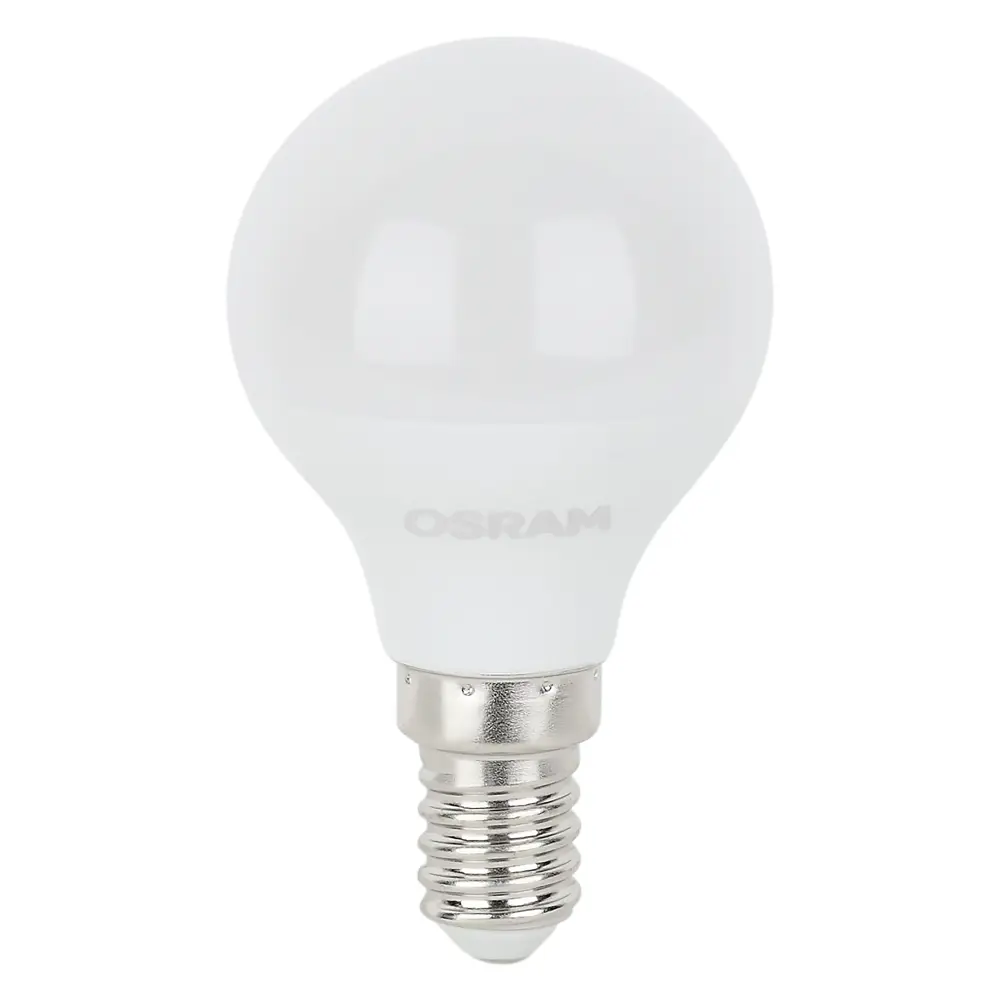 Лампа светодиодная Osram шар 5Вт 470Лм E14 теплый белый свет STLM-2191712 - Вид №1