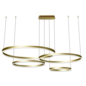 98257889 Светильник подвесной светодиодный Kink Light 08204.33P(4000K) 58 м². цвет золото STLM-1482421