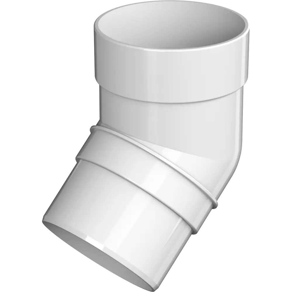 Колено Технониколь Оптима 120x80 мм белый STLM-2072735