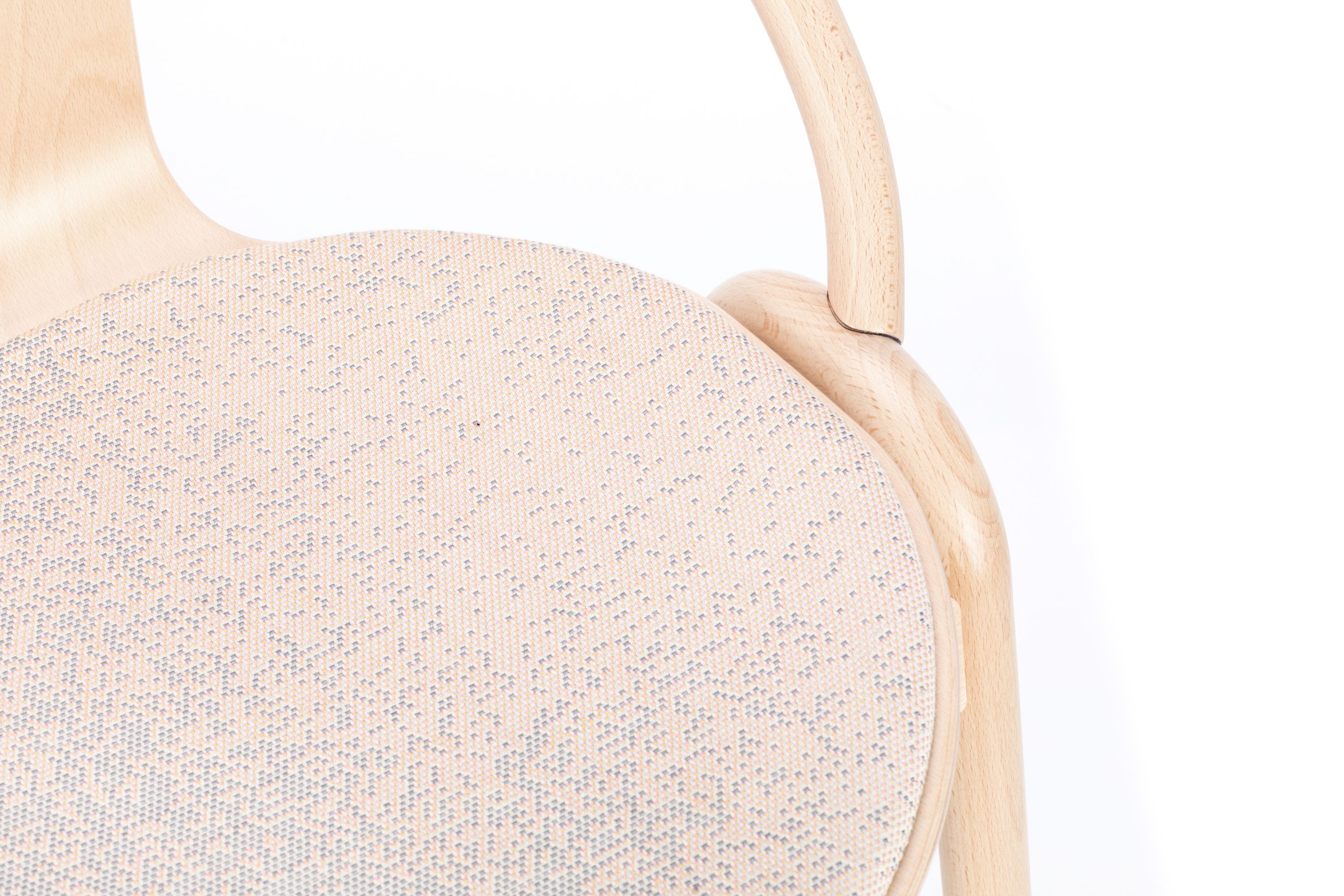 Высокий стул с мягким сиденьем TON AGAIN ARCH-00023267 - Вид №16