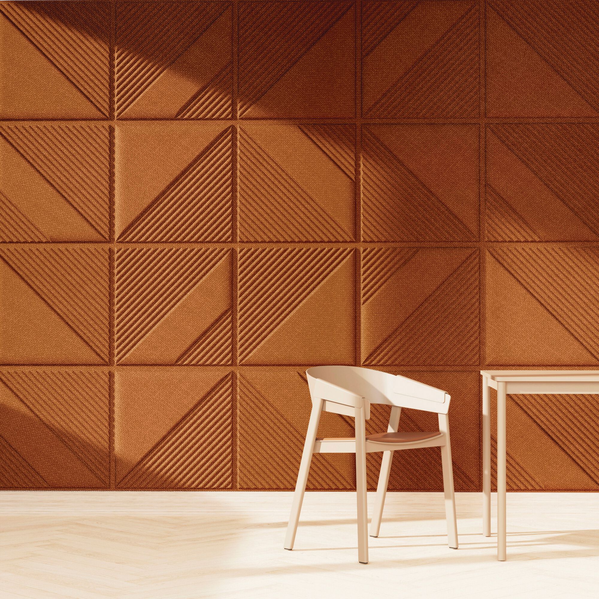 Рециркулированная акустическая панель из полиэфирного волокна Isolspace OBLIQUE ARCH-00052749 - Вид №22