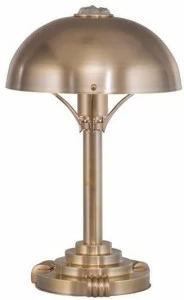 Patinas Lighting Настольная лампа из латуни с прямым светом ручной работы New york