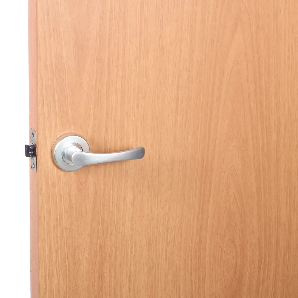 Ручки дверные на розетке E 016-S алюминий анодированное покрытие цвет хром EDSON STLM-2031961 - Вид №7