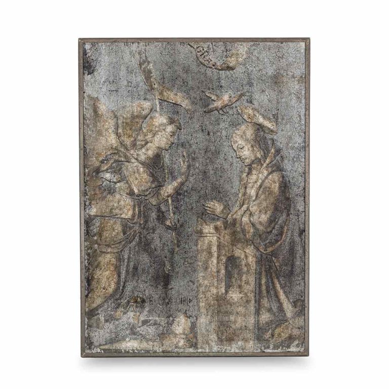 078555 Стеклянная панель христианская тематика Francisco Segarra Santreyd  - Вид №1