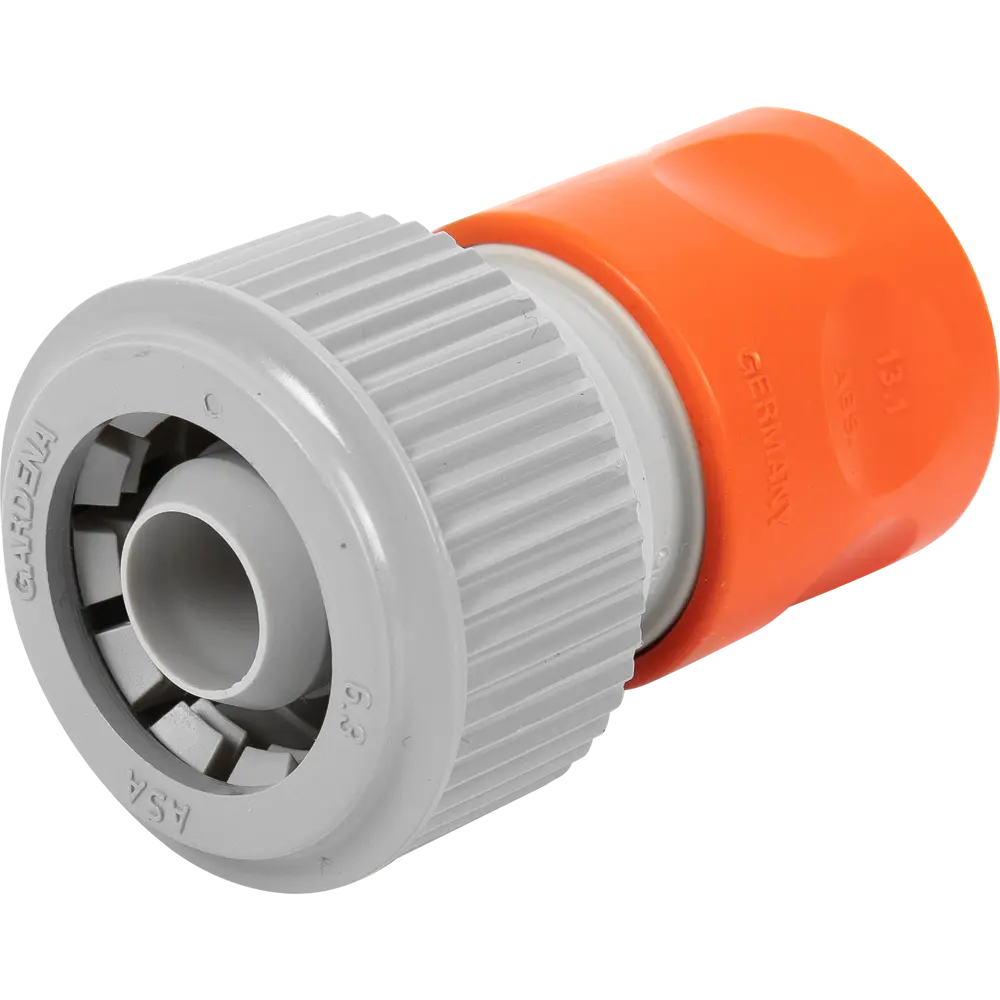 Коннектор для шланга быстросъёмный с автостопом Gardena Classiс 3/4- 5/8 дюйма STLM-2179375