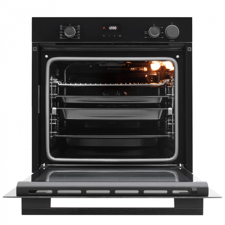 9245340 Электрический духовой шкаф Schaub Lorenz SLB EY6448 черный STDN-0061131 - Вид №1