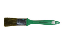17496774 Кисть с зеленой ручкой, смешанная щетина, 50x14 мм 12850 DeltaRoll