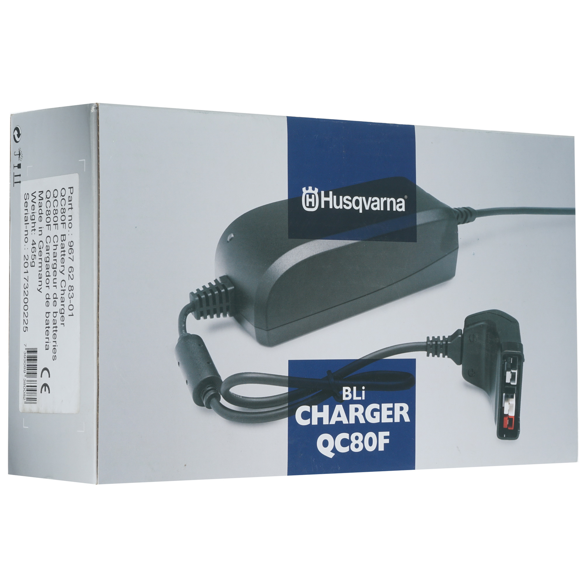 Зарядное устройство Husqvarna QC80F 8123785 STDN-0029542 - Вид №3