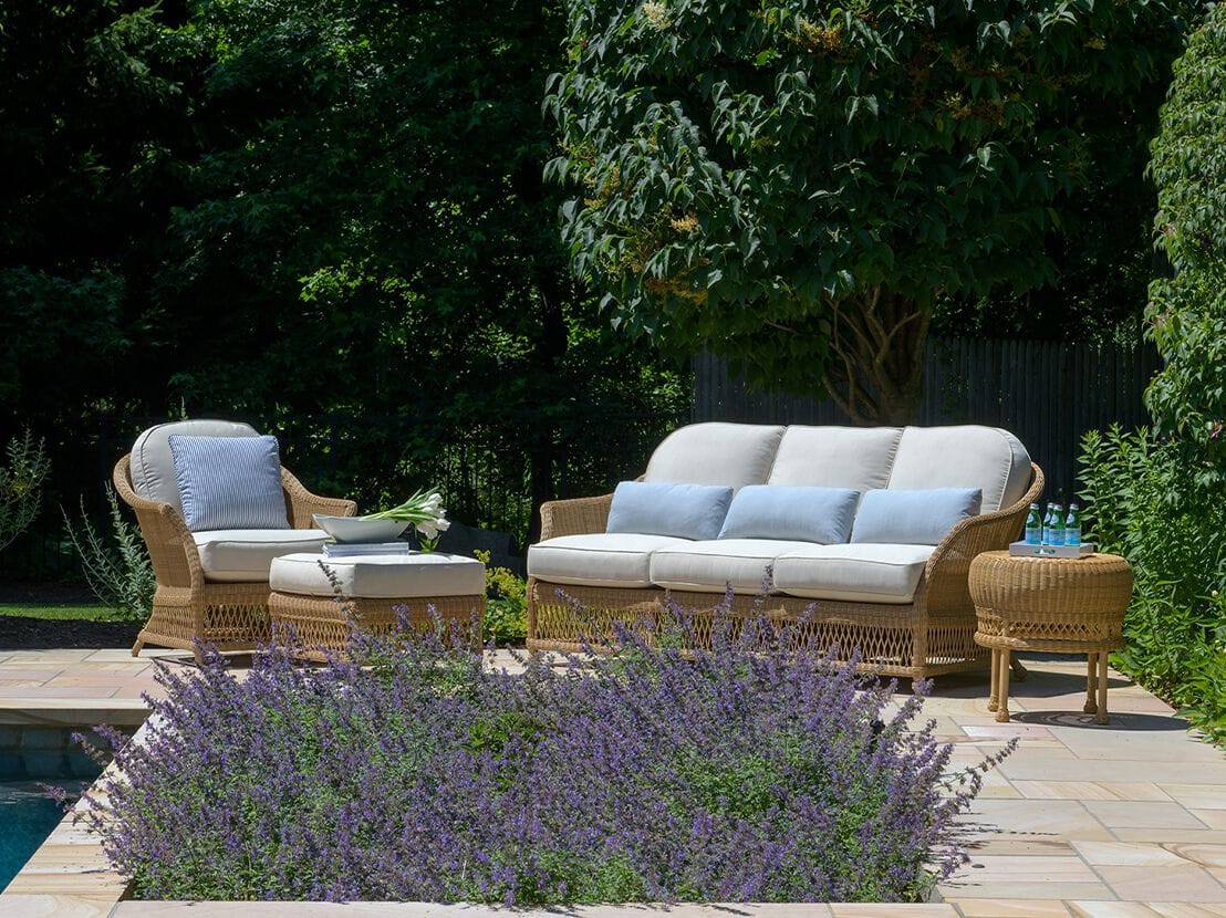 Круглый садовый столик из смолы Walters Water ARCH-00027492 - Вид №4