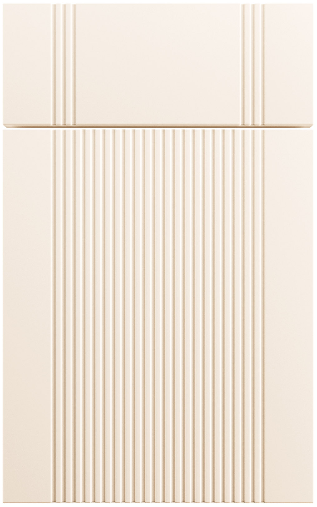 Фасады для кухни Модерн Фрезеровка «Риффель» Слоновая кость №559 SIDAK SIST583-13322