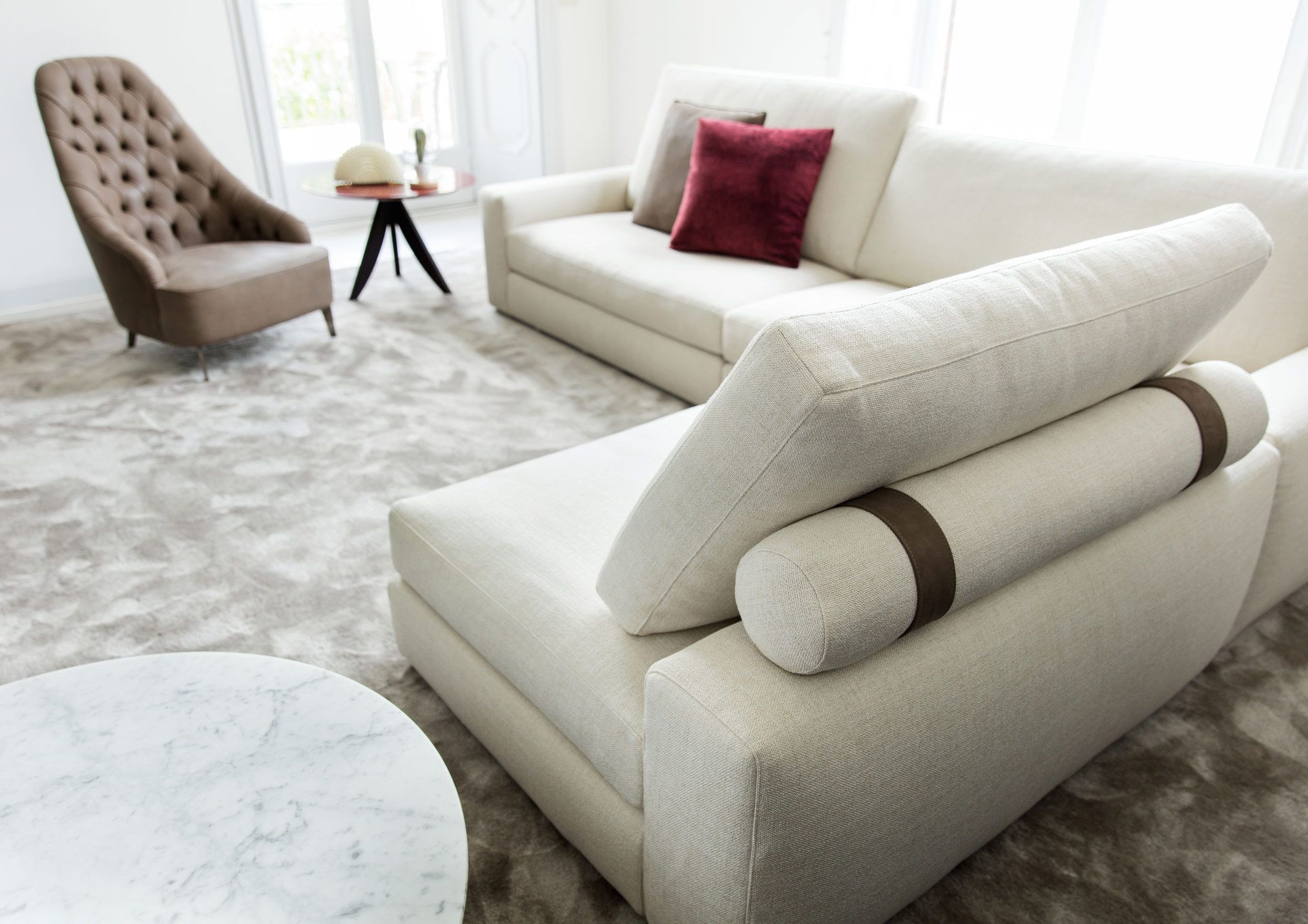 Угловой диван из ткани BertO JOEY ARCH-00023773 - Вид №6