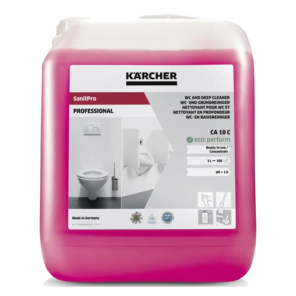 Средство для чистки концентрированное Karcher CA 10C 5л STLM-2130486 - Вид №1