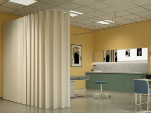 Алюминиевая направляющая для завитых штор