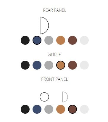 Деревянная подвесная тумбочка Woodendot Alba ARCH-00090002 - Вид №5