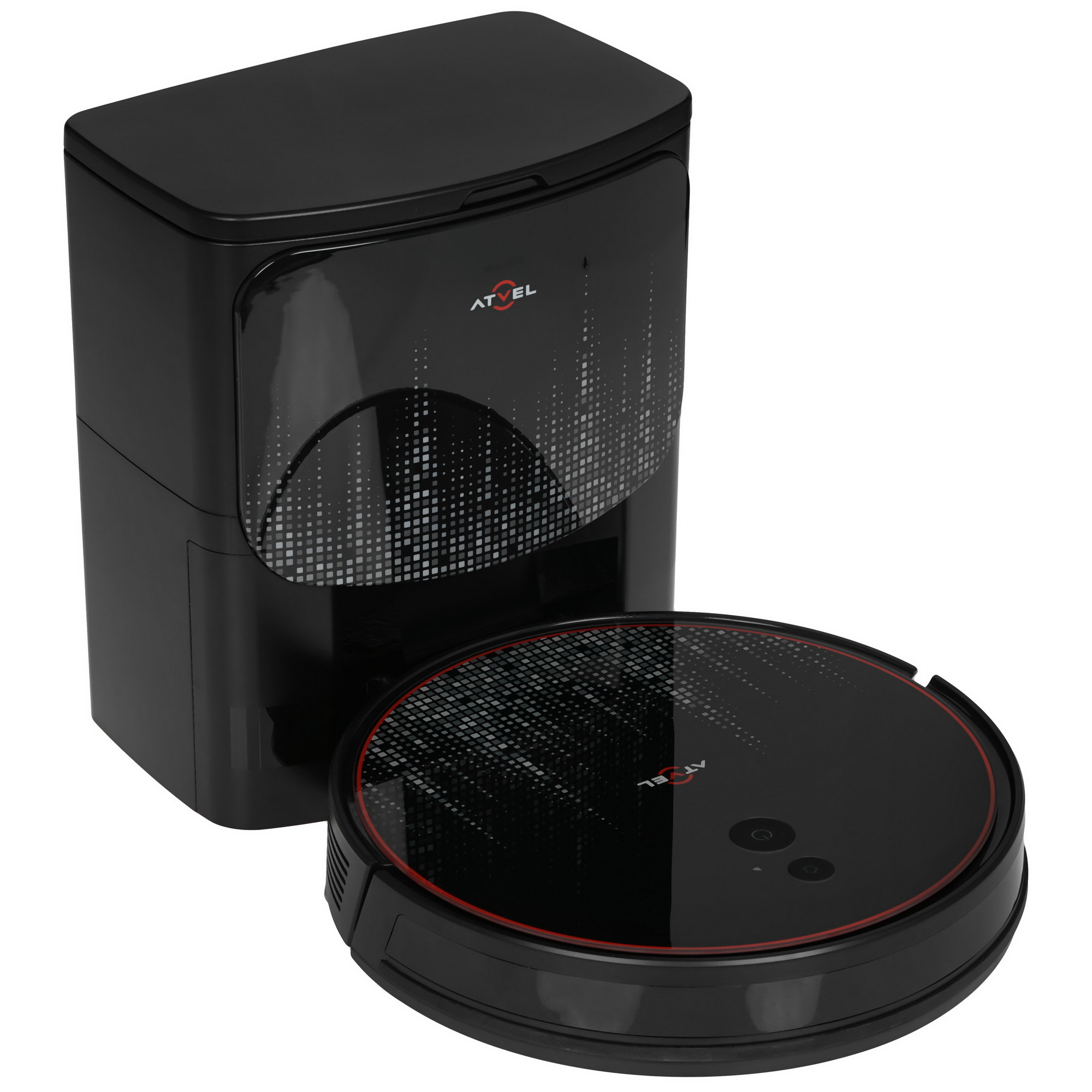 9061623 Робот-пылесос Atvel R80 черный STDN-0088518