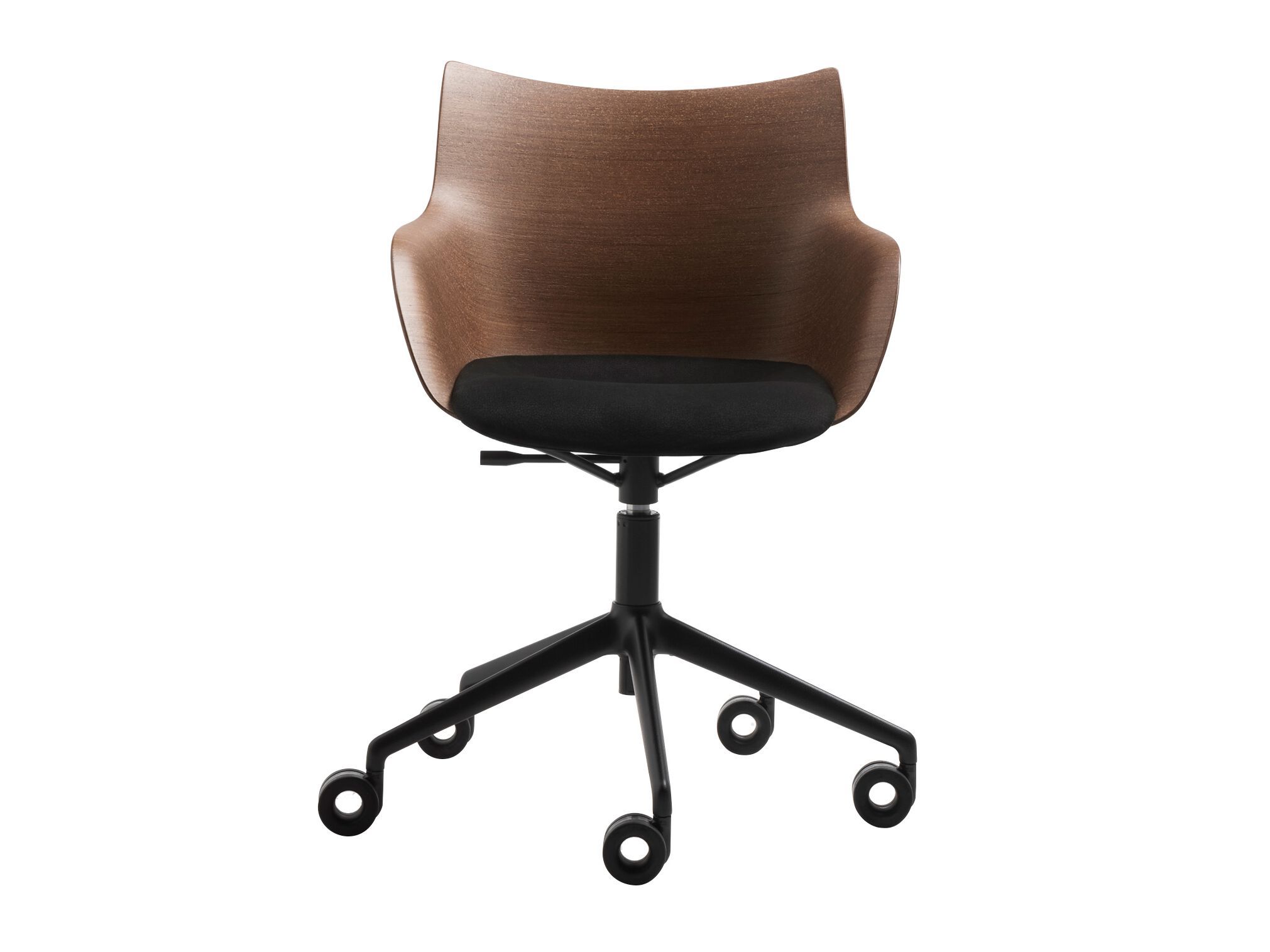 Стул с регулируемой высотой из шпона с мягким сиденьем Kartell Smart Wood ARCH-00145770 - Вид №18