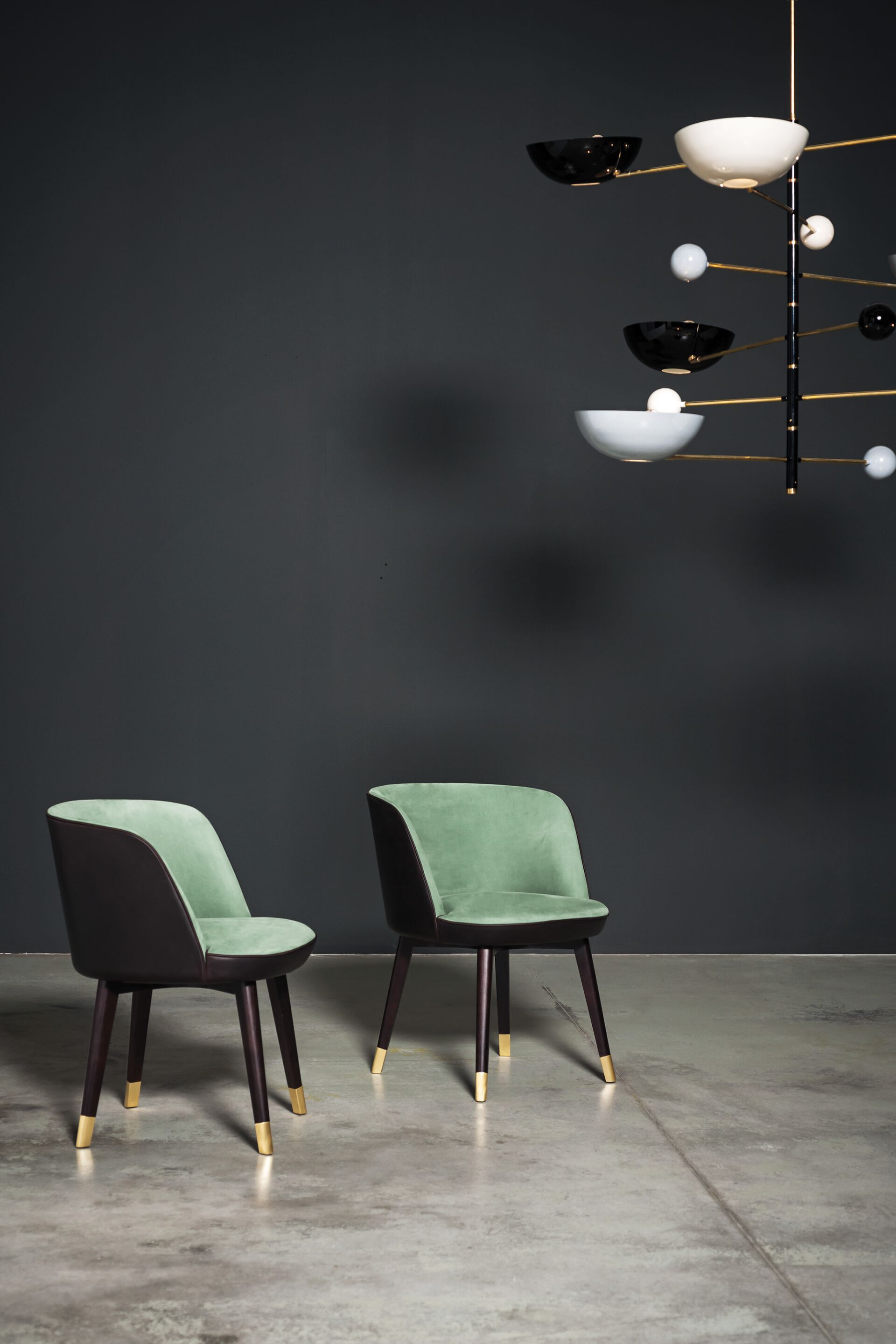 Стул из массива дерева с подлокотниками Baxter Colette ARCH-00062955 - Вид №1