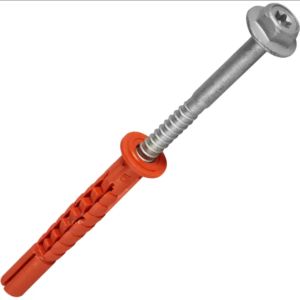 SORMAT Фасадный дюбель с шурупом 10×60 мм для наружных работ 89407943 STLM-1577709