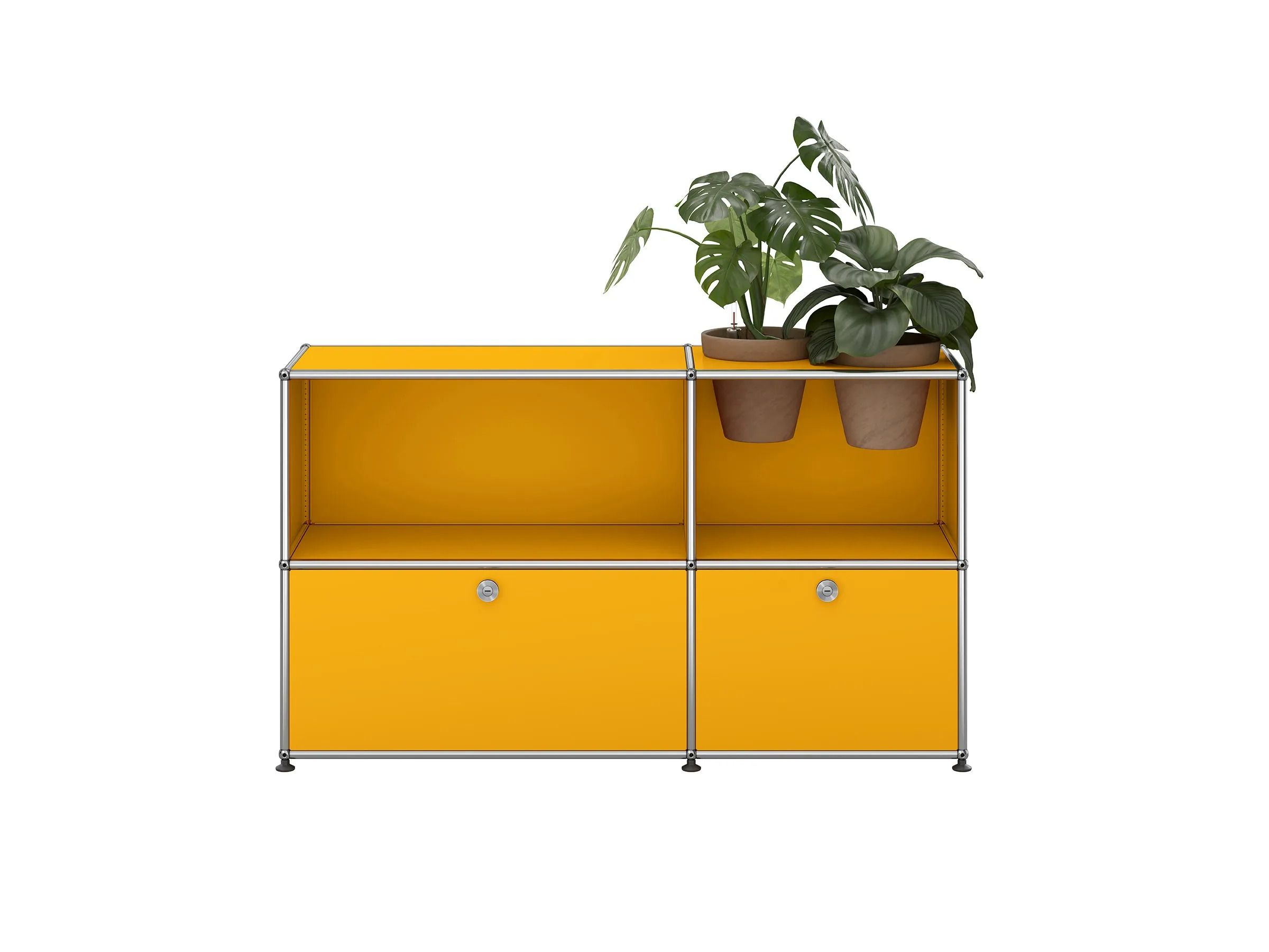 Секционный шкаф из стали с откидной створкой USM USM SELECTION ARCH-00053874 - Вид №11