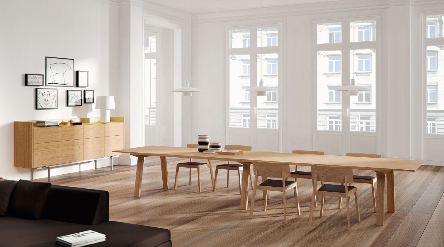 Деревянный прямоугольный стол Punt Mitis ARCH-00058499 - Вид №5