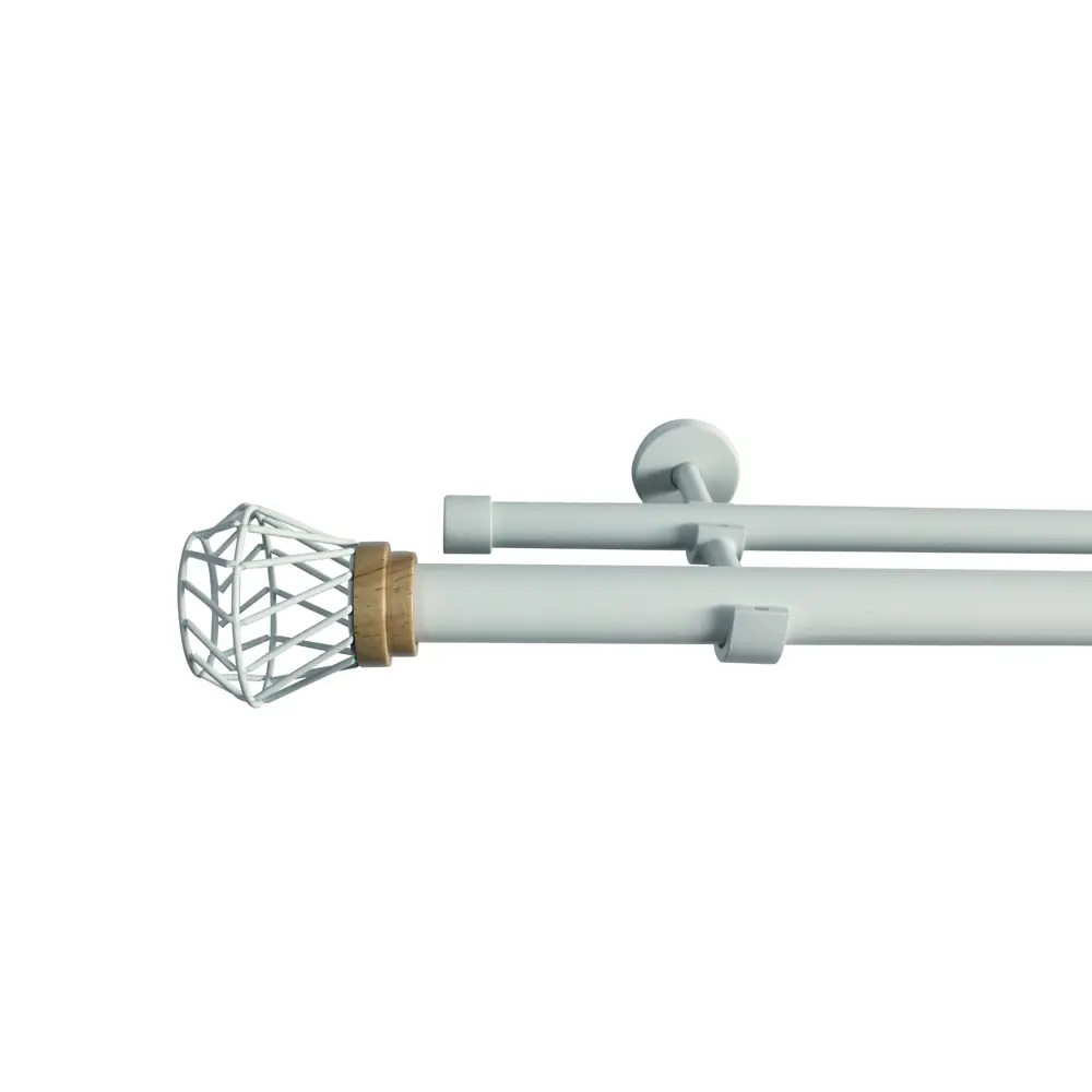 INSPIRE Двухрядный карниз Tulis для портьер и тюля 200-360 см 84407342 STLM-0049496