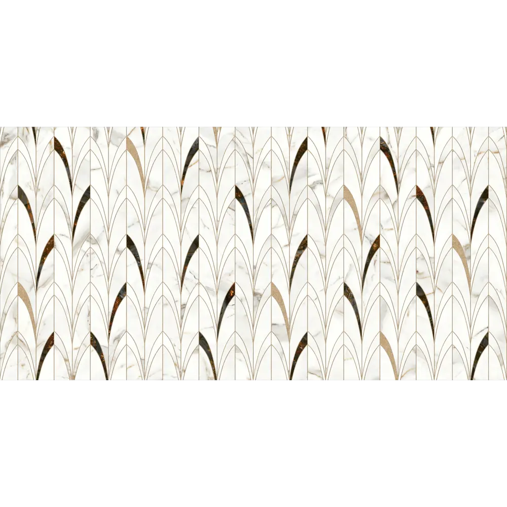 Стеновая панель Delicate Amber 120x0.4x60 см АКП цвет белый ALUMOART STLM-2142674 - Вид №2
