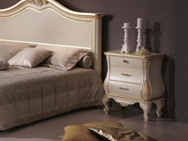 Прямоугольная тумбочка из массива дерева с ящиками GUERRA VANNI Amelia ARCH-00016156