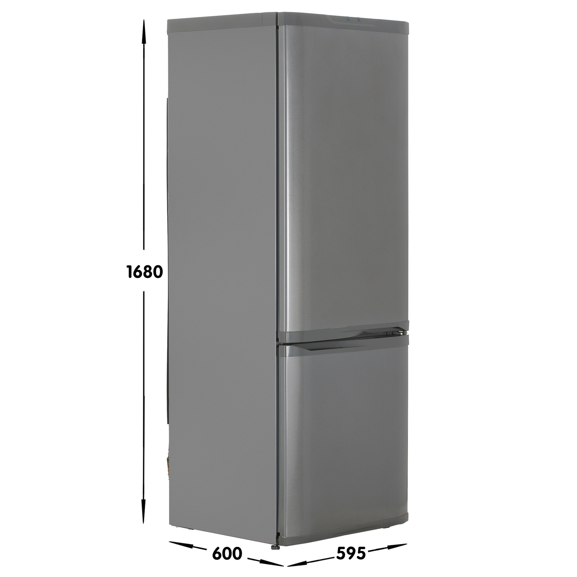 9978169 Холодильник с морозильником   ОРСК 172 MI серебристый STDN-0030166 - Вид №6