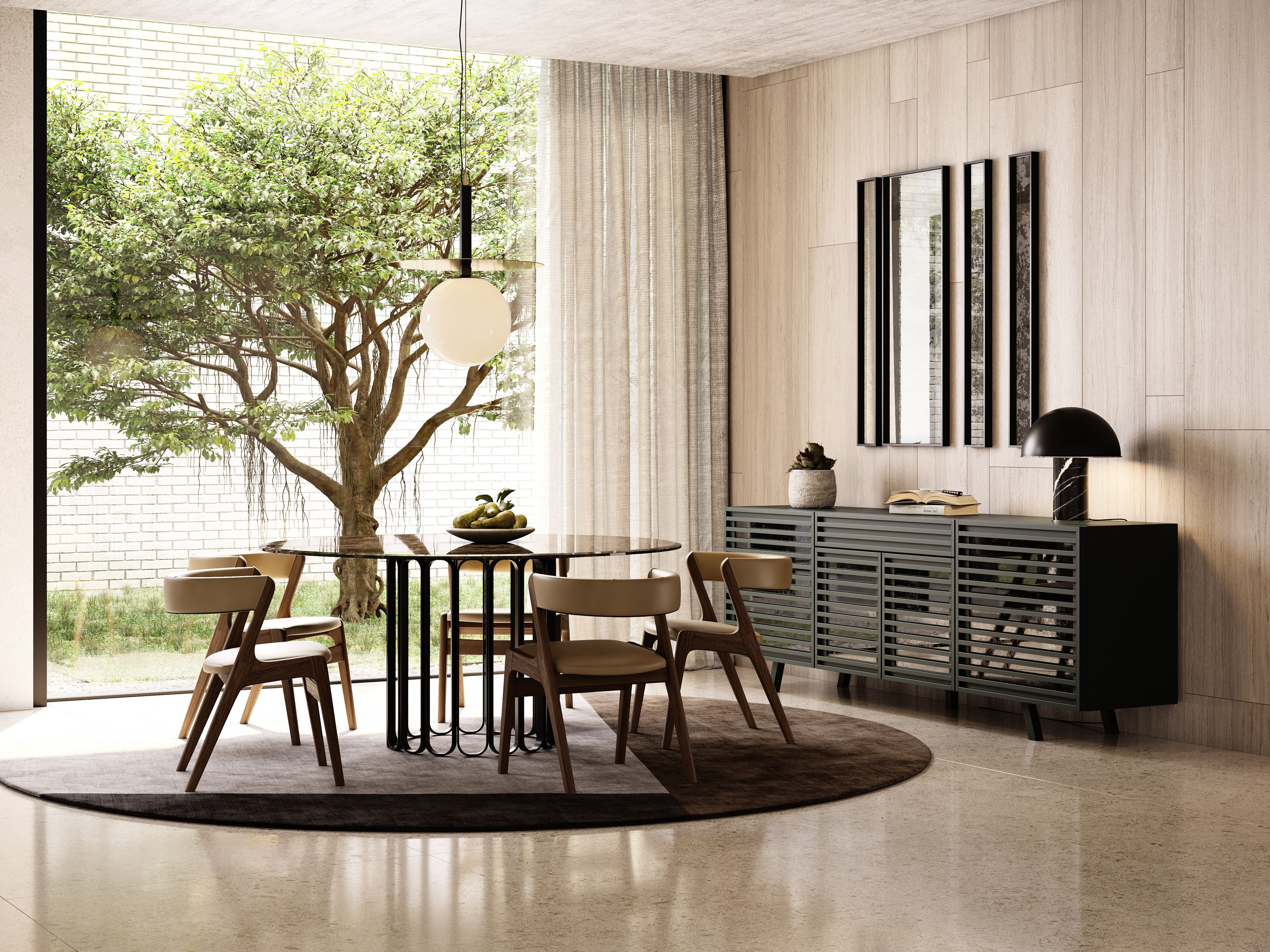 Прямоугольное настенное зеркало Laskasas RIO ARCH-00078301 - Вид №4