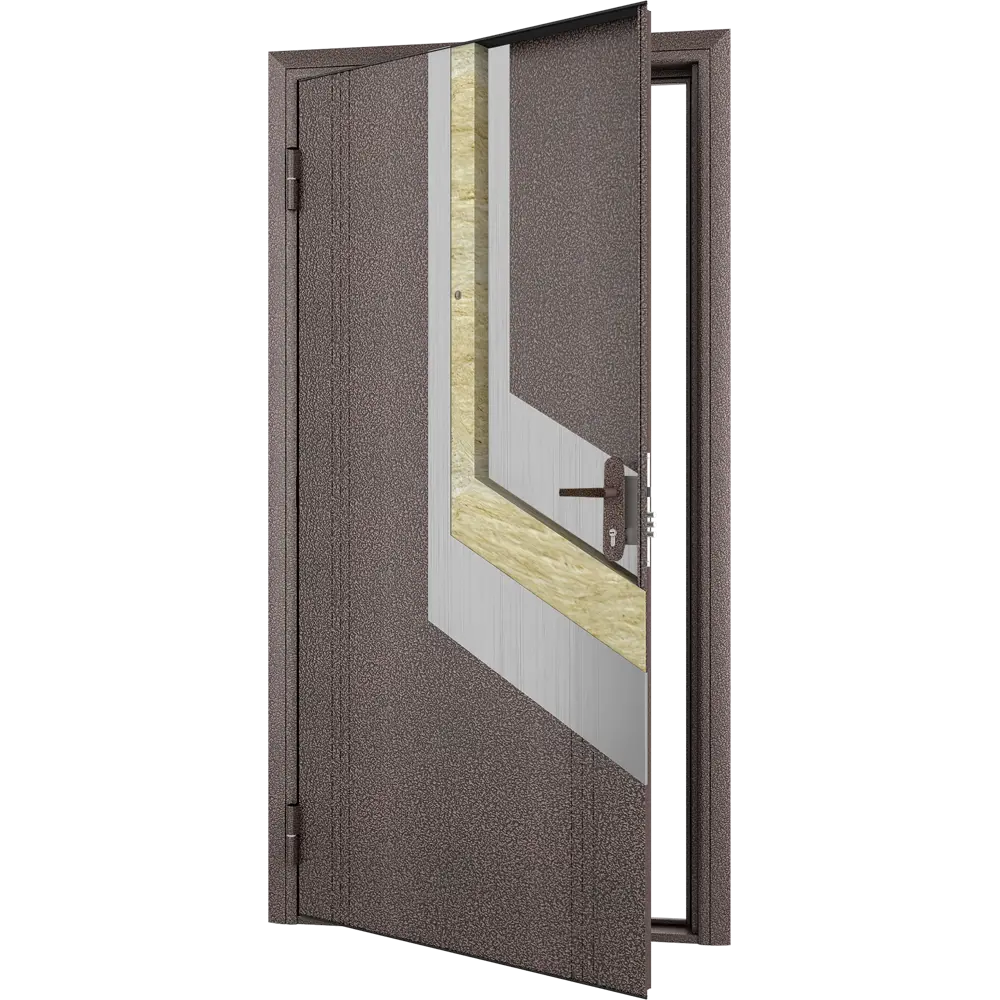 Металлическая входная дверь DOORHAN Эко с антивандальным покрытием 16802323 STLM-0007193 - Вид №6