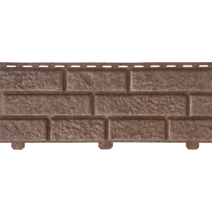 Сайдинг ПВХ кирпич 2 м коричневый