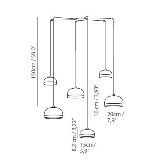 Светодиодный подвесной светильник Tooy Molly ARCH-00112359 - Вид №2