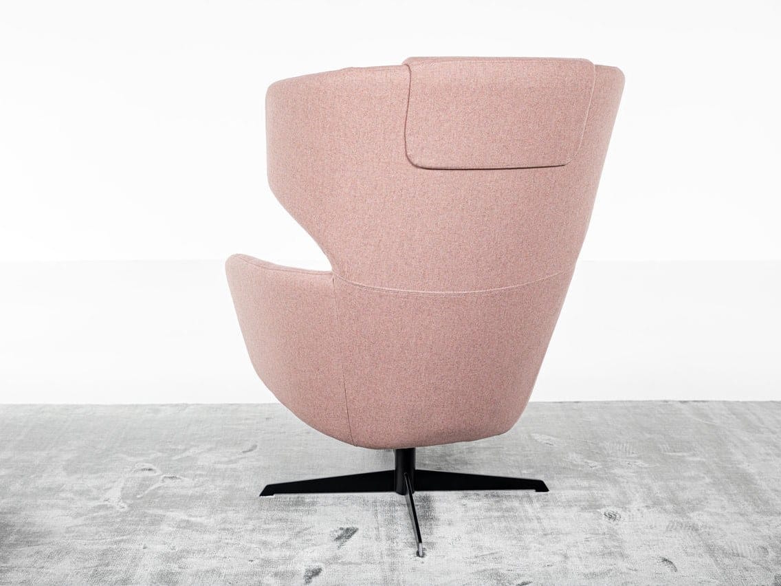 Тканевое вращающееся кресло с подлокотниками BuzziSpace BuzziK ARCH-00064086 - Вид №4