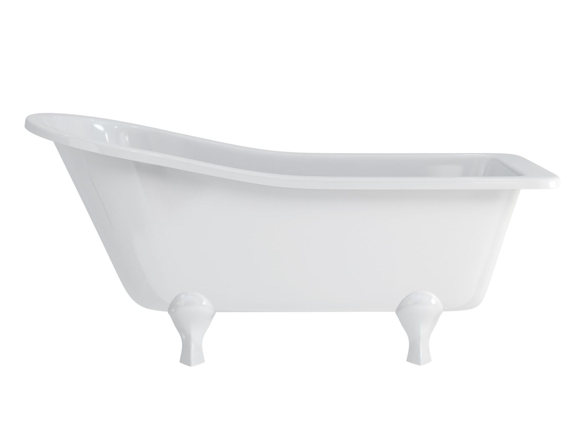 Овальная акриловая ванна на ногах Burlington HAREWOOD ARCH-00064275 - Вид №10