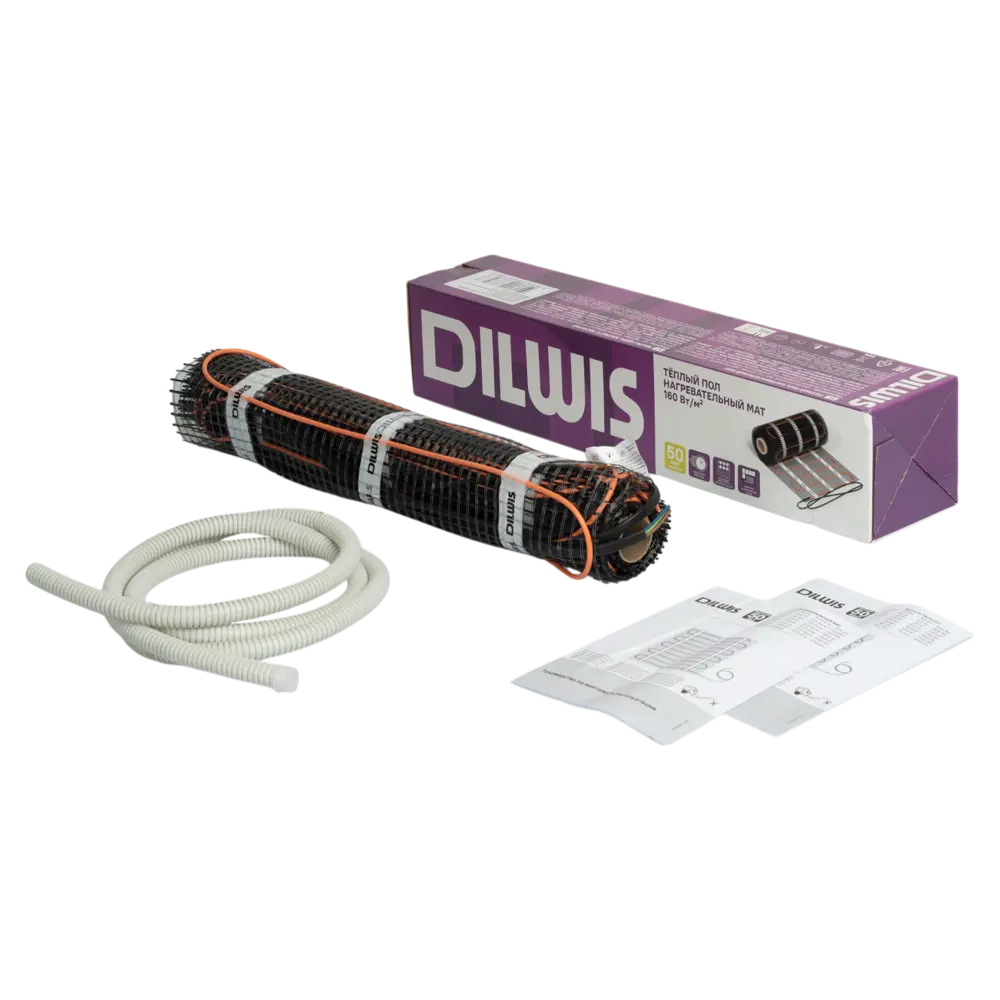 Нагревательный мат для теплого пола DILWIS 3 м2 480 Вт STLM-2195039 - Вид №1