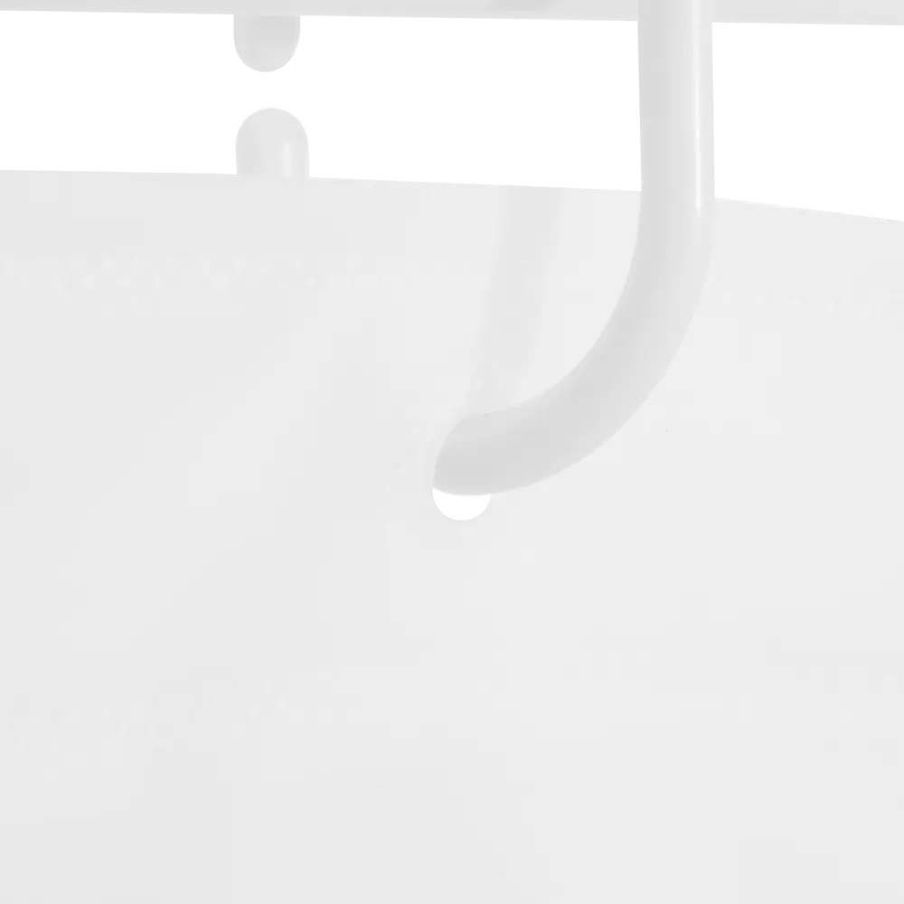 Штора для ванны Swensa Birds с кольцами 180x180 см PEVA , цвет белый/серый SWC-50 STLM-2017992 - Вид №4