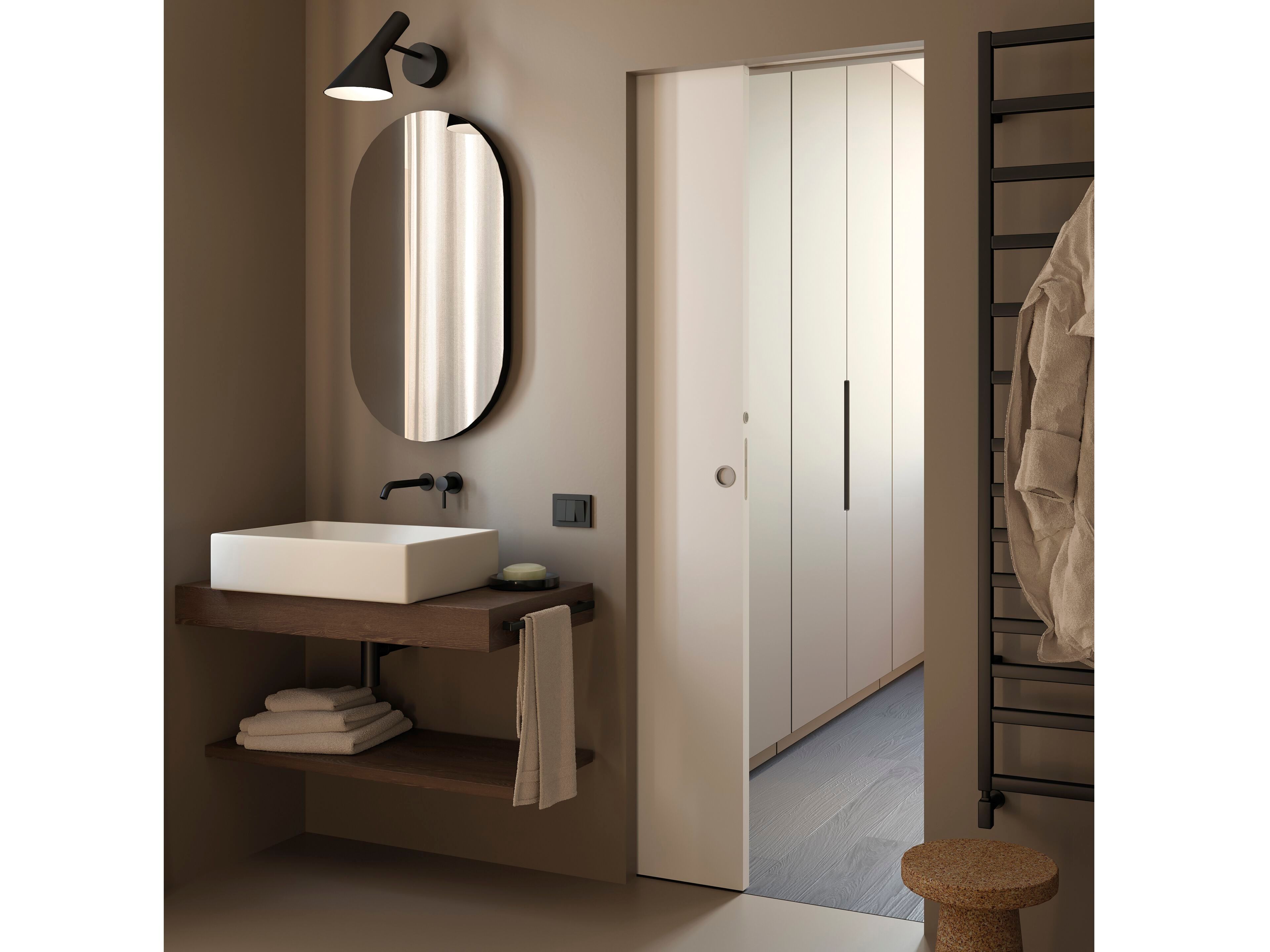 Подрамник для раздвижных дверей с проходом для систем PROTEK® Magic Box® ARCH-00009791 - Вид №1