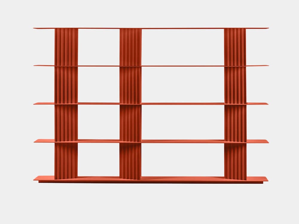 Стальная двухсторонняя Книжная полка RS Barcelona PLEC SHELVING L ARCH-00080592 - Вид №130