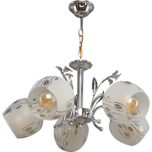 Люстра подвесная «Серенада» КС30066/5P, 5 ламп, 15 м², цвет хром