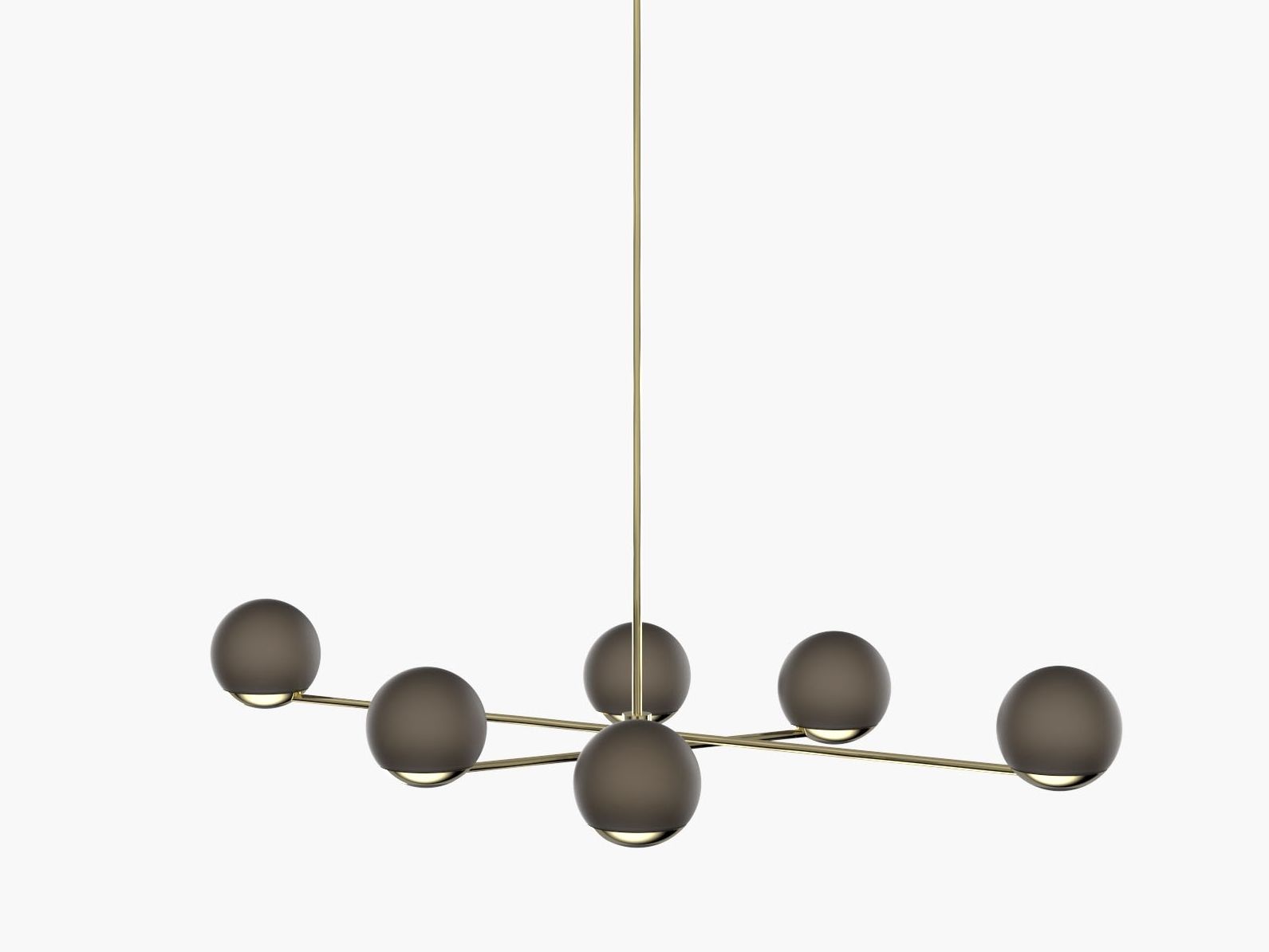 Светодиодный потолочный светильник ручной работы Cameron Design House Мяч и обруч ARCH-00124294 - Вид №1