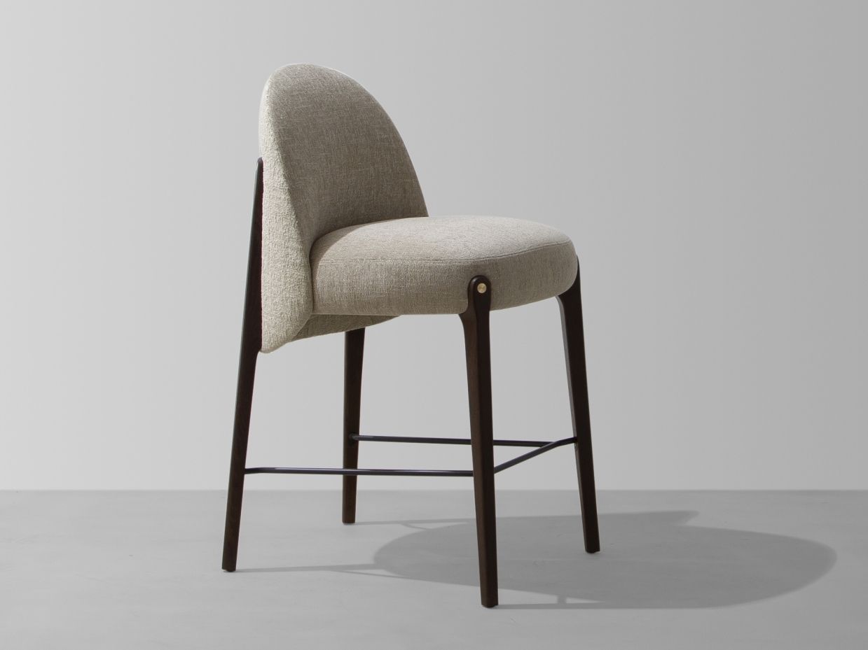 Высокий стул с подставкой для ног District Eight Ames ARCH-00144250 - Вид №1