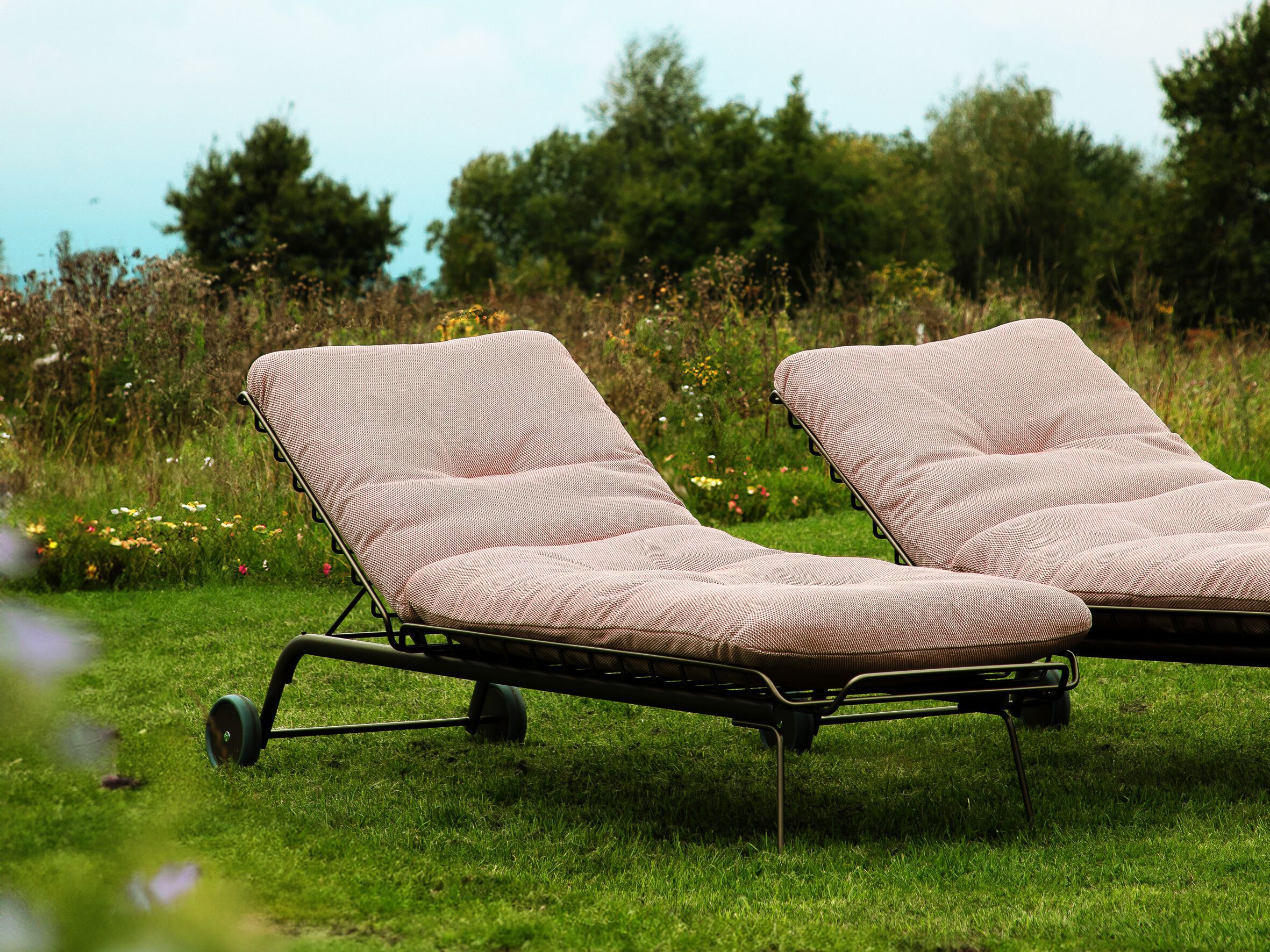 Тканевая откидная Садовая кровать с колесами Freifrau Leyasol Outdoor ARCH-00136232 - Вид №6