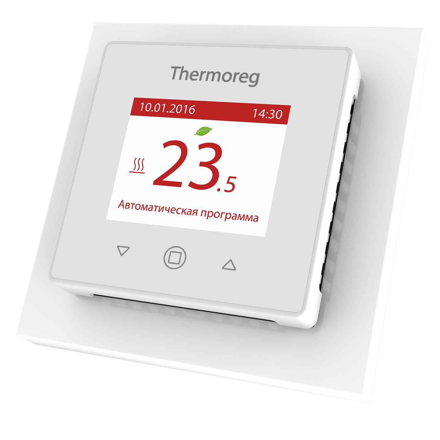90021404 Терморегулятор для теплого пола reg TI-970 электронный программируемый цвет белый STLM-0087774 THERMO