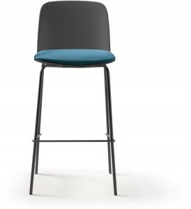 Quinti Sedute Барный стул с подставкой для ног Deep plastic