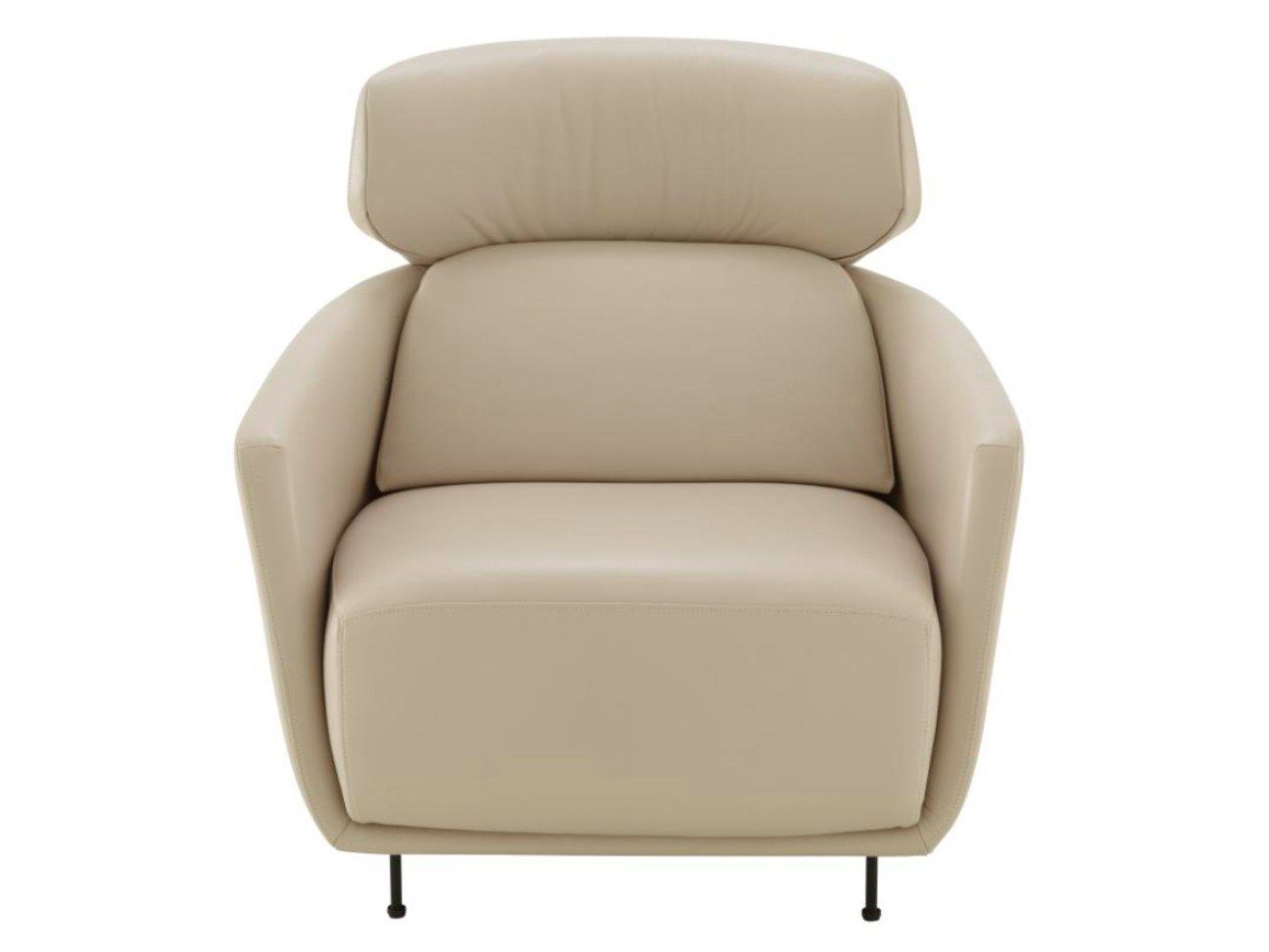 Кожаное кресло с подголовником Ligne Roset Okura ARCH-00025308