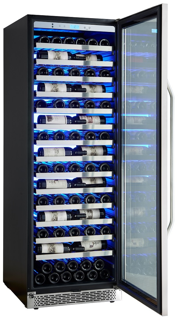 9189164 Винный шкаф Cavanova CV135-1TL серебристый STDN-0040358 - Вид №16