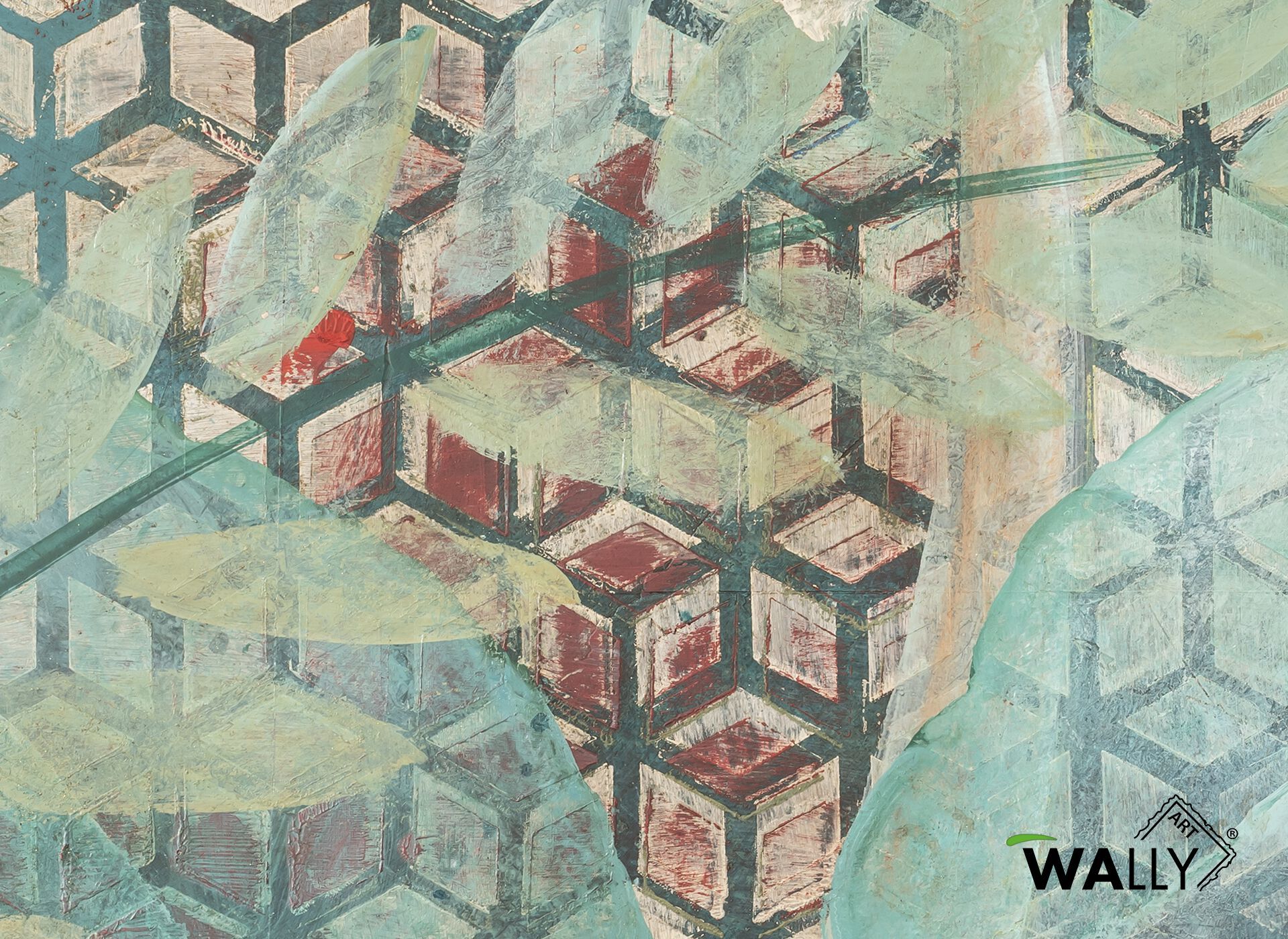 Моющиеся нетканые обои WALLYART Lacollection ARCH-00032802 - Вид №6