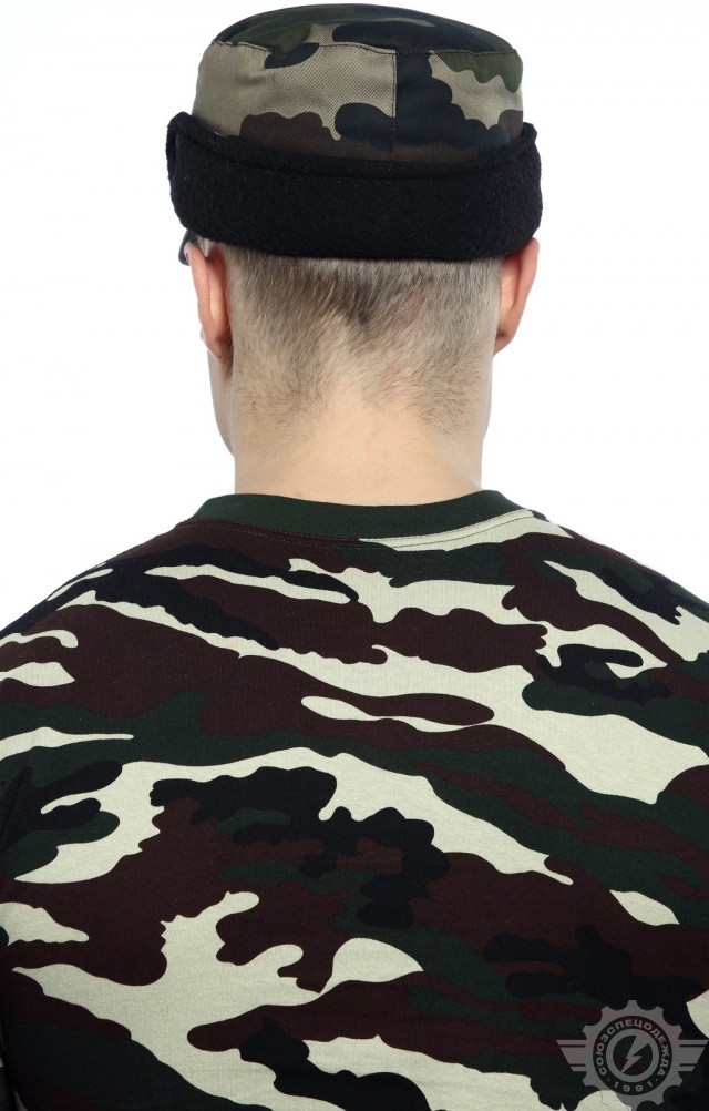 64533 Кепи "Рейнджер" зимняя камуфляж НАТО  Камуфляжная форма  размер 59 Спецодежда  - Вид №3